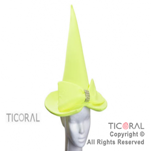 SOMBRERO HADA CON MO�O FLUO x 1